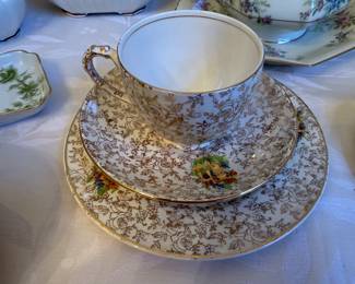 China Teacup & Small Plate by Empire England