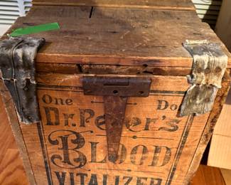 Vintage Dr. Peter's Blood Vitalizer box
