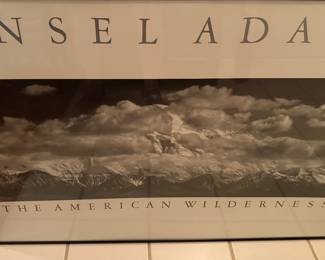Poster of a Photograph by Ansel Adams Titled"The American Wilderness”