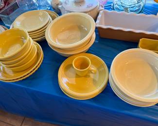 Homer Laughlin “Feista” Pattern Dishes