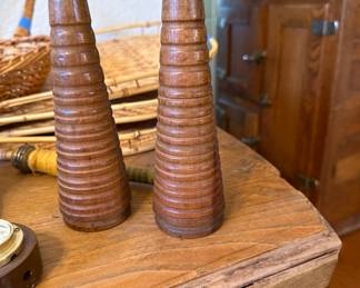 Antique Wooden Spools