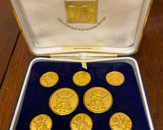 Vintage Button Set from The London Badge & Button Company