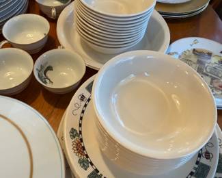 Corelle bowls and plates