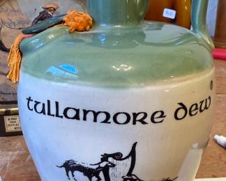Empty Ceramic Jug for Tullamore D.E.W. Blended Irish Whiskey