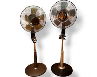 67 PairofRowentaTurboSilencePedestalFanswRemotes