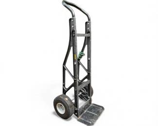 94 HeavyDutyHandTruckDollySteelFramewLargeWheels