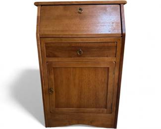 32 PetiteWoodSecretaryDeskDropFrontDrawerCabinetStorage