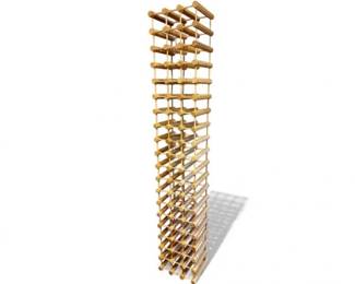 78 ModularWoodenWineRackVerticalorHorizontalSetup78Tall