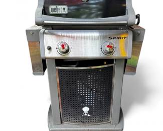 102 WeberSpirit2BurnerGasGrillwCoverStainlessBlack