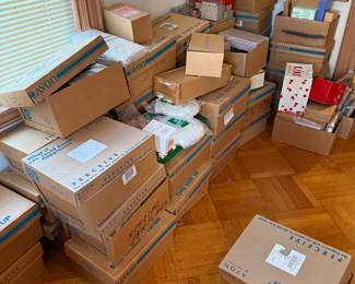 1000’s of NOS Avon, colognes, perfumes, everything Avon carried we have in multiples.