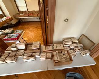 Large NOS Avon Cape Cod Collection, 60 pieces, sold as lot