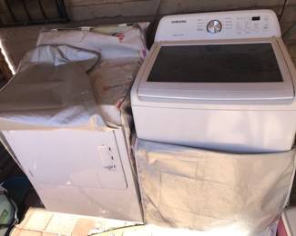 Washer and dryer