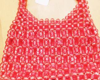 ITALIAN 60'S BEADED HANDBAG