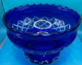 Blue Art Glass