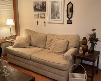 Artwork, this La Z Boy is the hide a bed