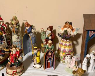 Jim Shore figures plus others