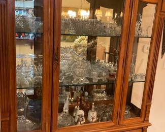 Beautiful china cupboard```