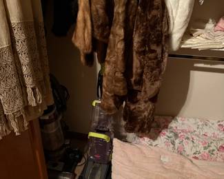 Fur coats and stoles