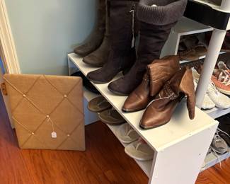 ladies' boots and shoes size 9- 9 1/2