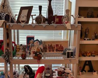 Christmas items vases