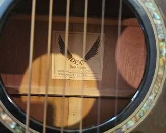 Mint condition 
Dean acoustic guitar
$200.00 comes with a guitar bag
