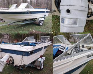 17’ Thompson 120hp inboard