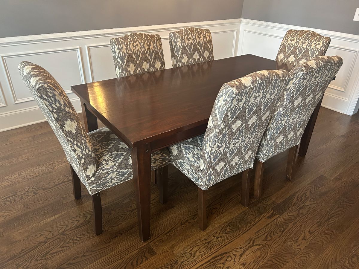 Chairs have sold. Table is still available 