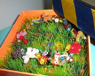 vintage McKenzie Childs with original box