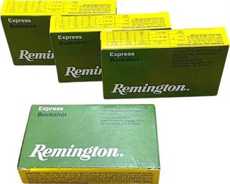 (20) Remington Express Buckshot 12 Gauge Plastic Shotgun Shells