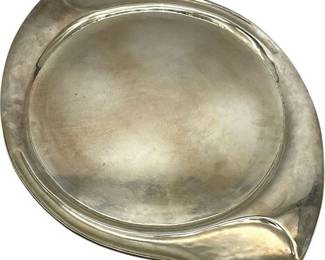 925 Sterling Silver Mexican Tea Service Serving Tray