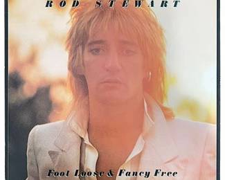 1977 Rod Stewart "Foot Loose & Fancy Free" Vinyl Record
