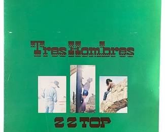 1973 ZZ Top "Tres Hombres" Vinyl Record