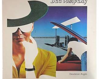 Bad Company "Desolation Angels" Vinyl Record
