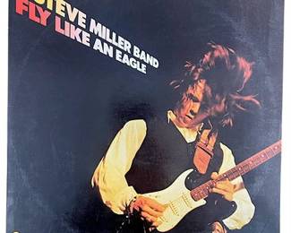 1976 Steve Miller "Fly Like An Eagle" Vinyl Record