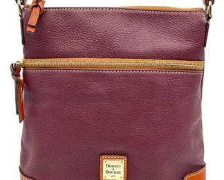 Dooney & Bourke Pebble Grain Crossbody Purse w/ Dust Protection Bag