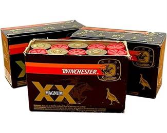(30) Winchester Magnum XX 12 Gauge Copperplated Lead Shot Turkey Loads