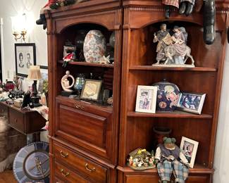 Bookcase / desk combo
