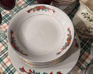Christmas china