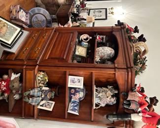 Bookcase / desk combo