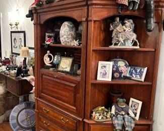 Bookcase / desk combo