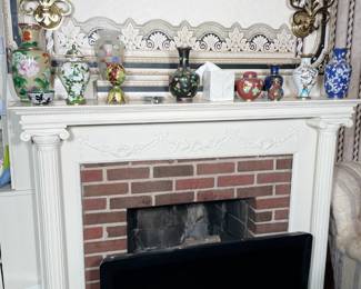 sconses, collectibles, vases, ceramic, glass