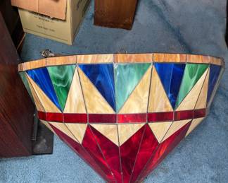 decor, lighting, stained glass, tiffany reproduction