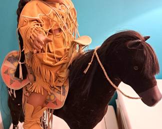 AMERICAN GIRL DOLL & HORSE