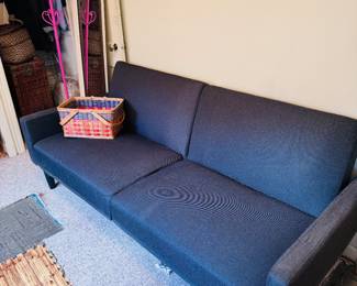 Granite gray futon couch