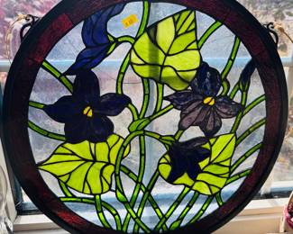 Stained glass artwork