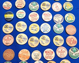 MILK BOTTLE CAPS LOT