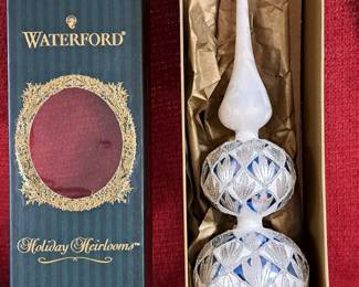 WATERFORD CHRISTMAS TREE TOPPER