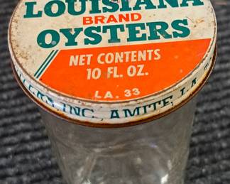 LOUISIANA OYSTERS JAR