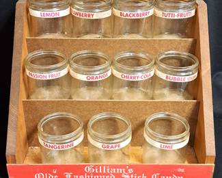 GILLIAMS CANDY STICK DISPLAY