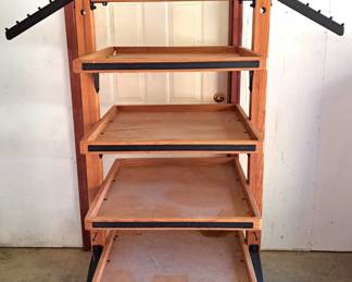 PENNZOIL STORE OIL DISPLAY SHELF